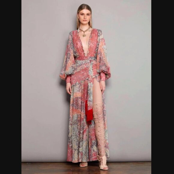 NWT Free People x Bronx & Banco Farah Maxi Dress - Picture 3 of 14